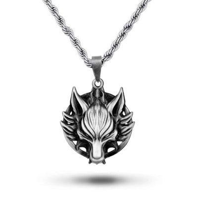Final Fantasy 7 Wolf Necklace