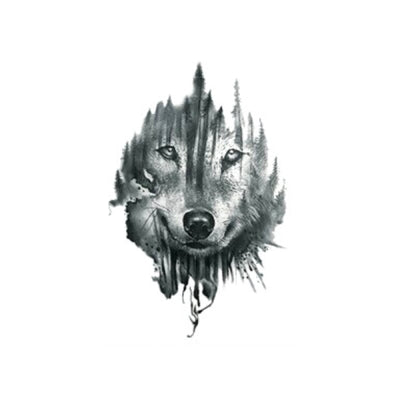 Forest Animal Temporary Tattoo