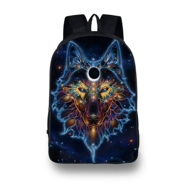 Galaxy Wolf Backpack | Wolf Stuff