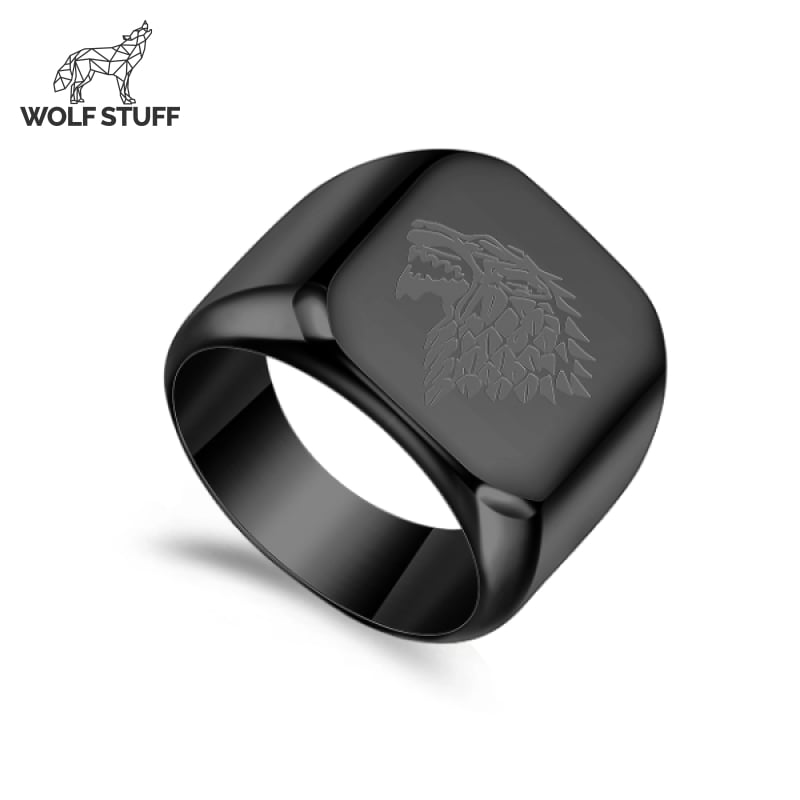 Game of Thrones Stark Wolf Ring