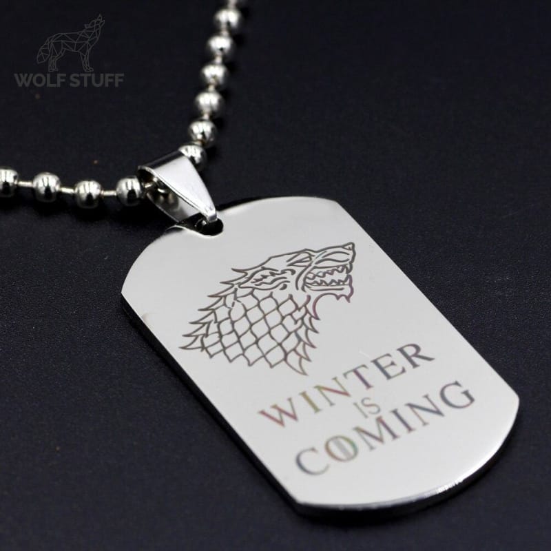 Game of Thrones Wolf Pendant