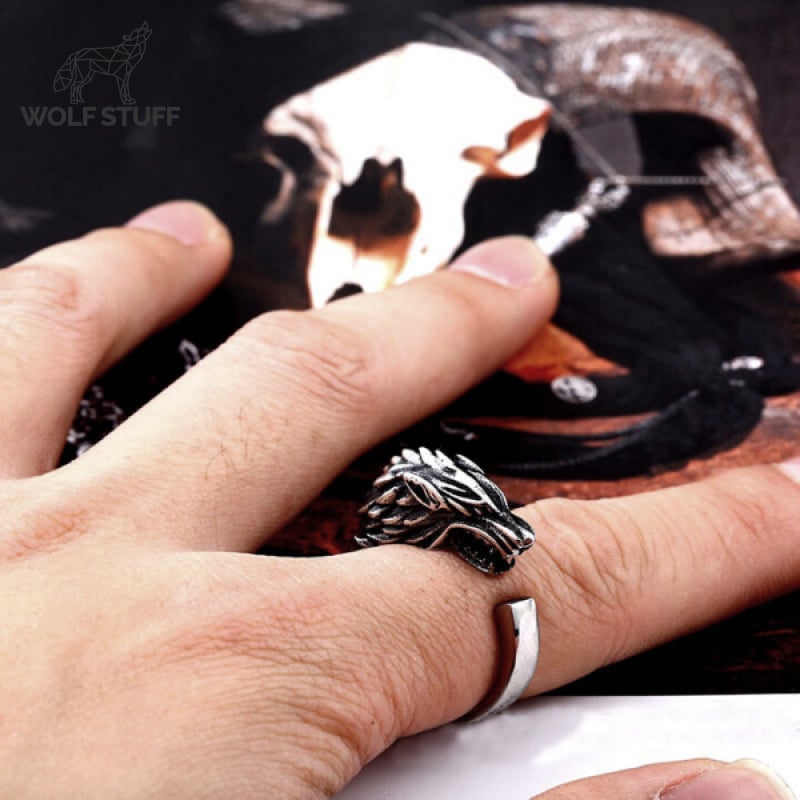 Game Of Thrones Wolf Ring