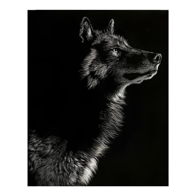 Giant wolf poster