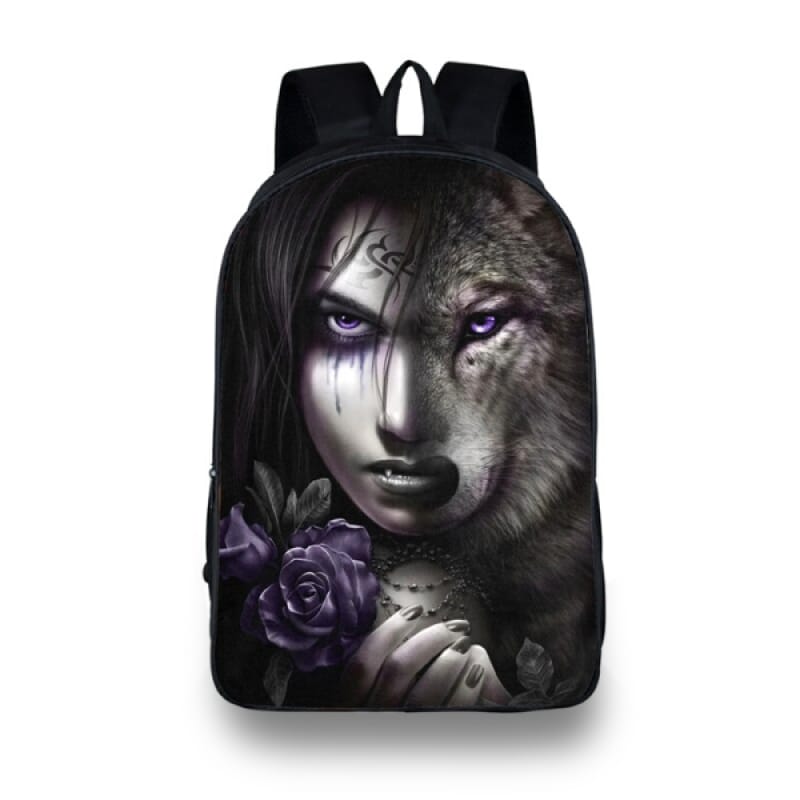 Girl Wolf Backpack