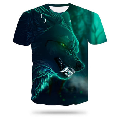Green Wolf Shirt