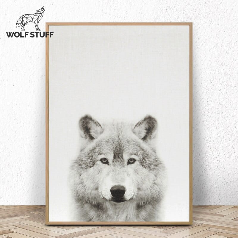 Grey wolf poster