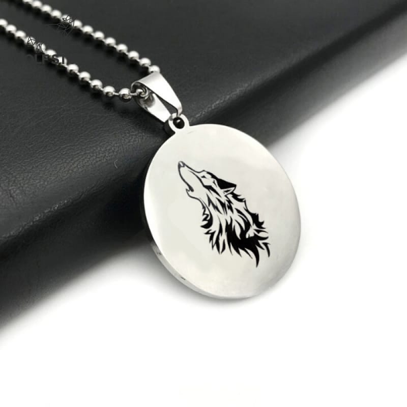 Howling Wolf Pendant