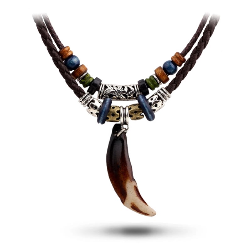 Indian Wolf Necklace
