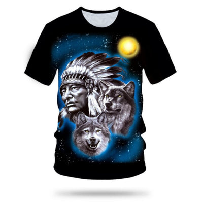 Indian Wolf Shirt