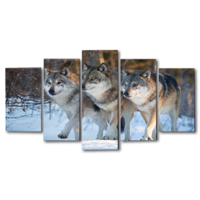 Large Wolf Canvas