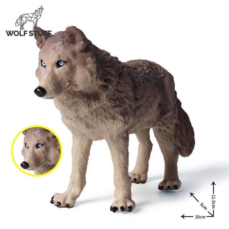 Large Wolf Toy