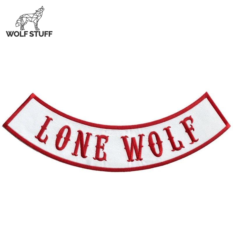 Lone wolf patch