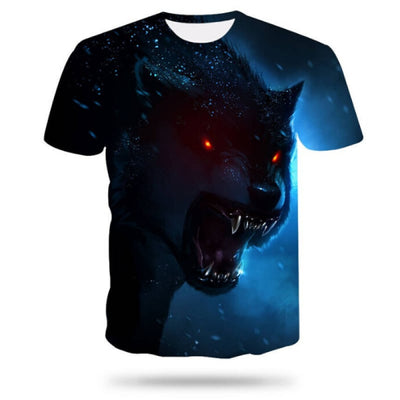 Mens Wolf T-shirt