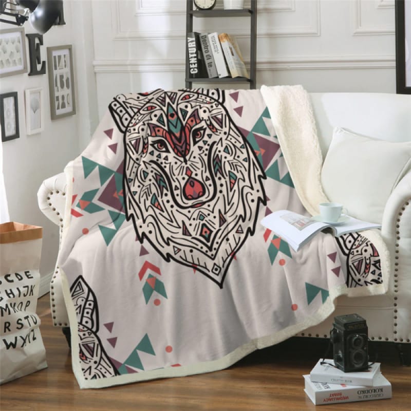 Mexican Wolf Blanket
