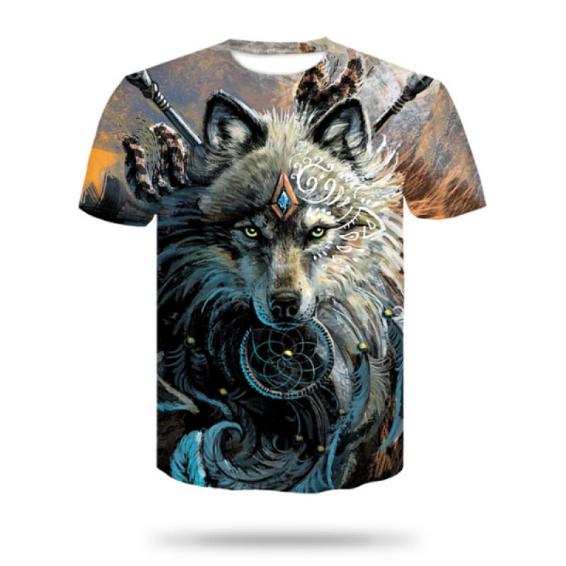 Native American Wolf Shirt