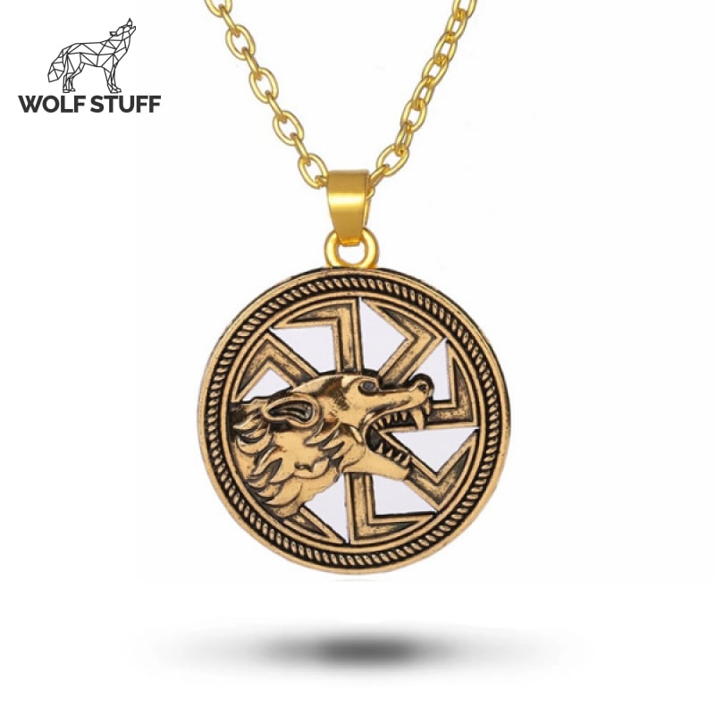 Norse Wolf Necklace