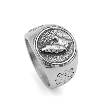 Norse Wolf Ring