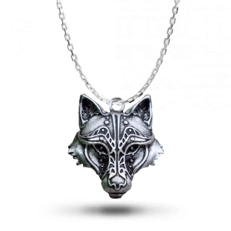Spirit Animal Wolf Necklace