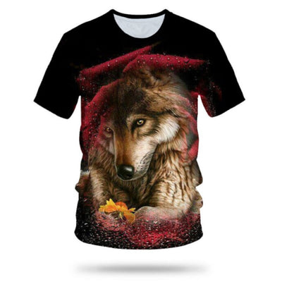 Sunflower Wolf Shirt