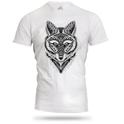 T-shirt with Wolf Design
