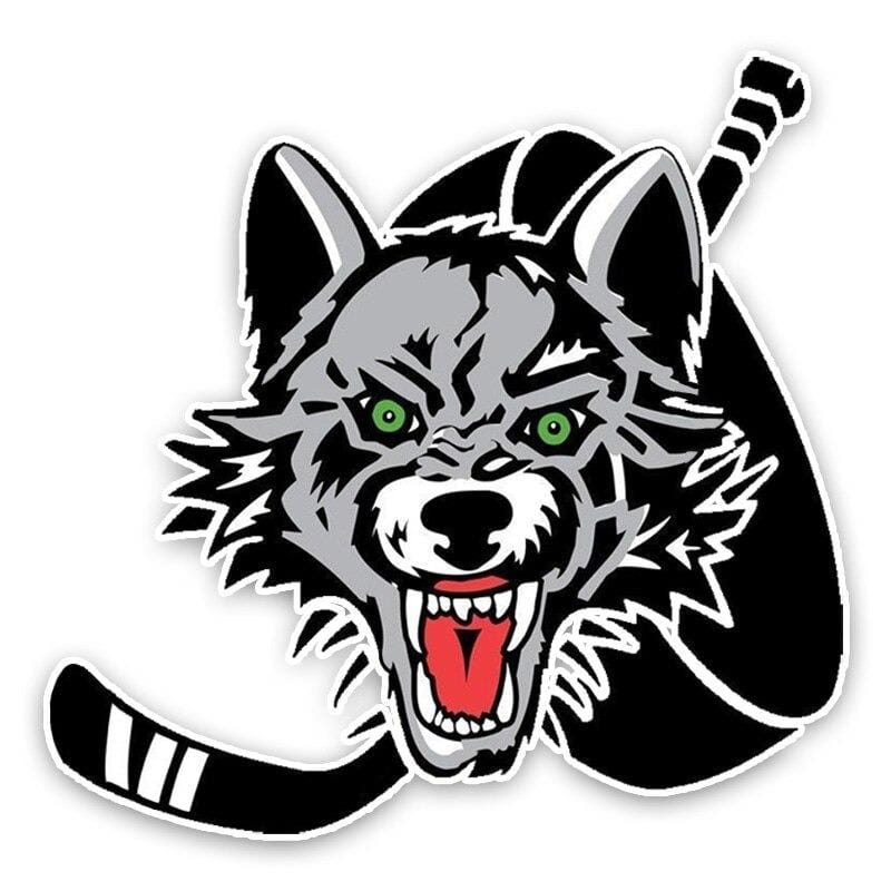 Team wolf sticker