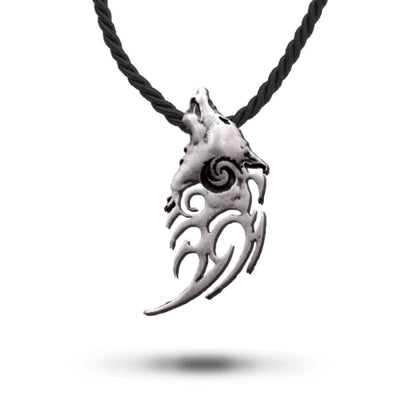 Tribal Wolf Pendant