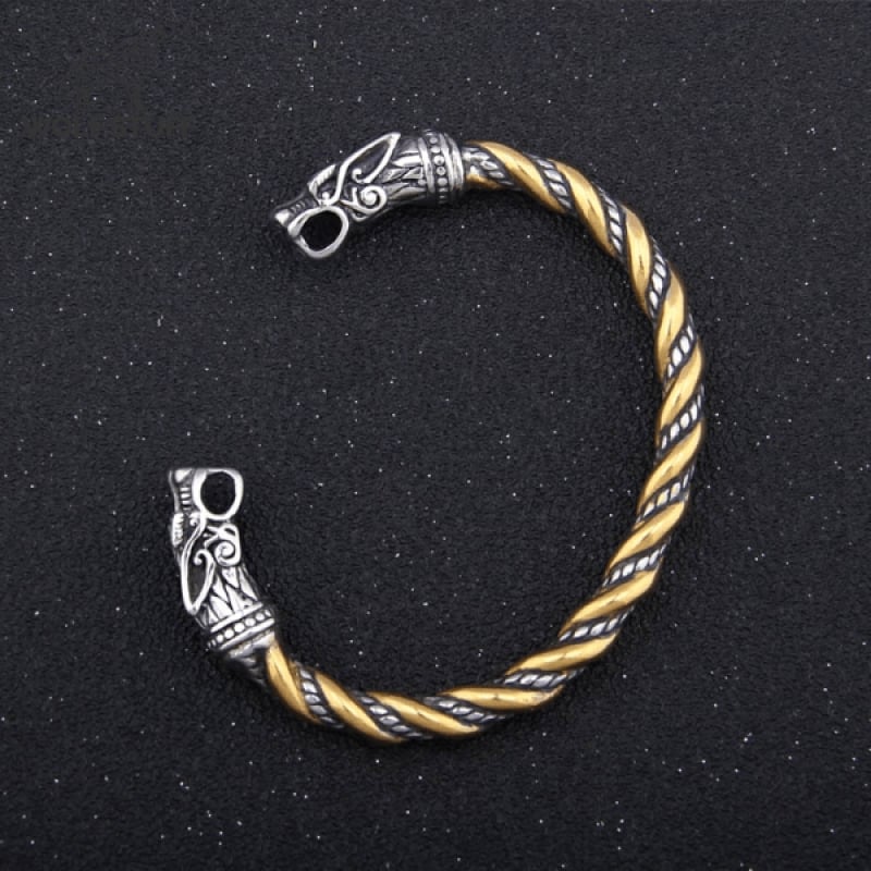 Viking Wolf Arm Ring