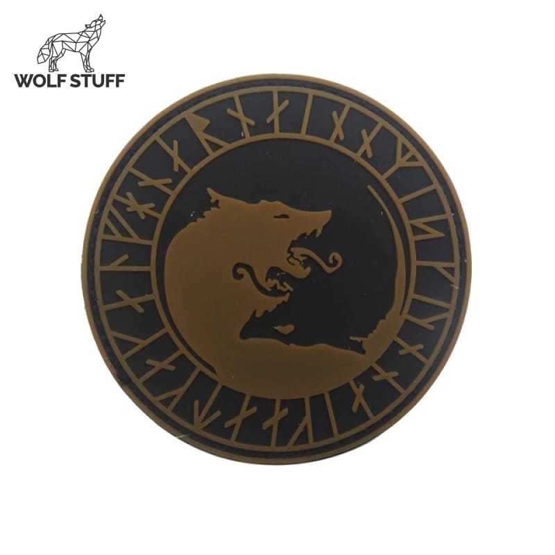 Viking Wolf Patch