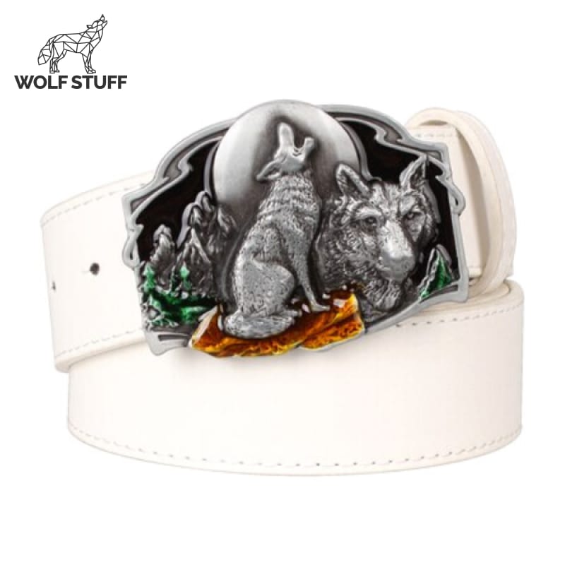 Vintage Wolf Belt Buckle
