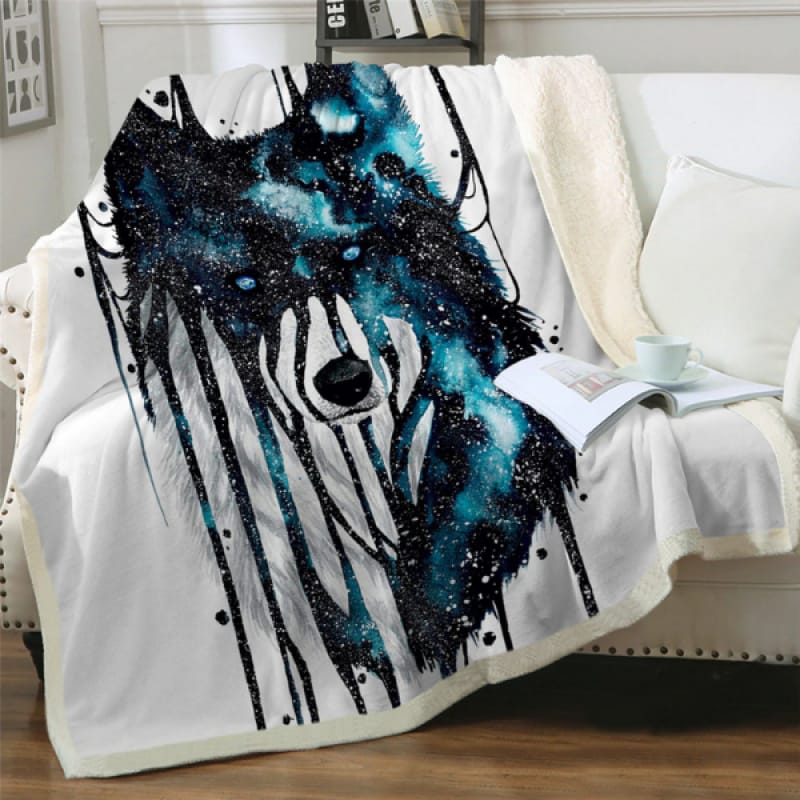 White Wolf Blanket | Wolf Stuff