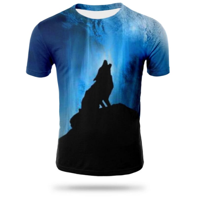 Wolf and Moon Shirt