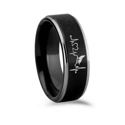 Wolf Band Ring
