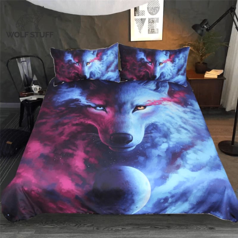Wolf Bed Comforter Sets