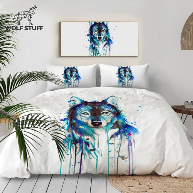 Wolf Bed Cover