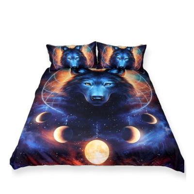 Wolf Bed Sheets Queen