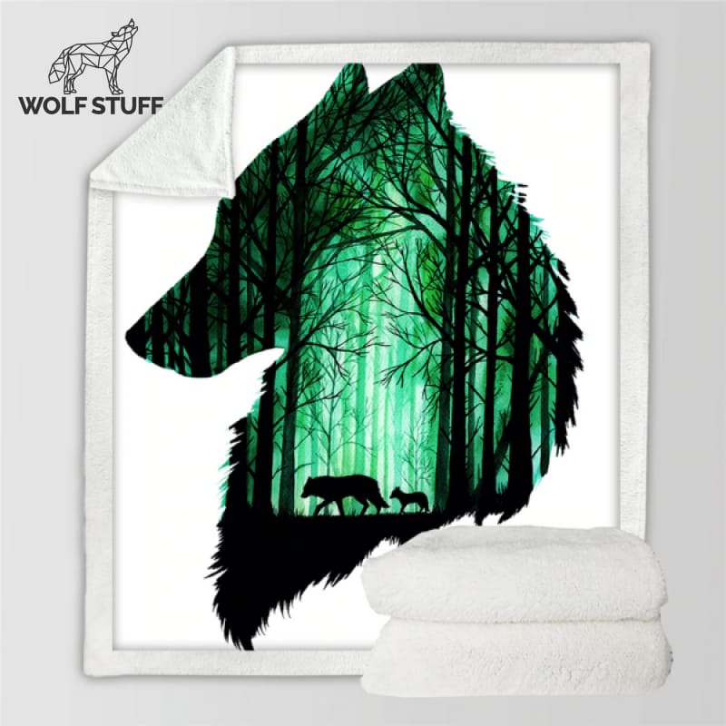 Wolf Blankets for Sale