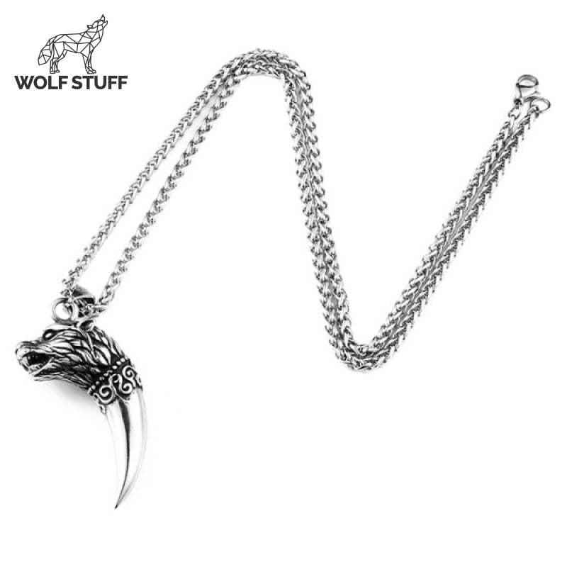 Wolf Canine Tooth Necklace