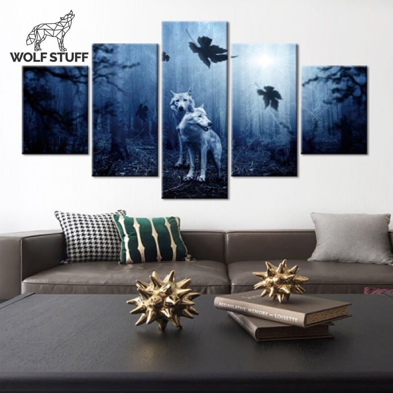 Wolf Canvas Pictures
