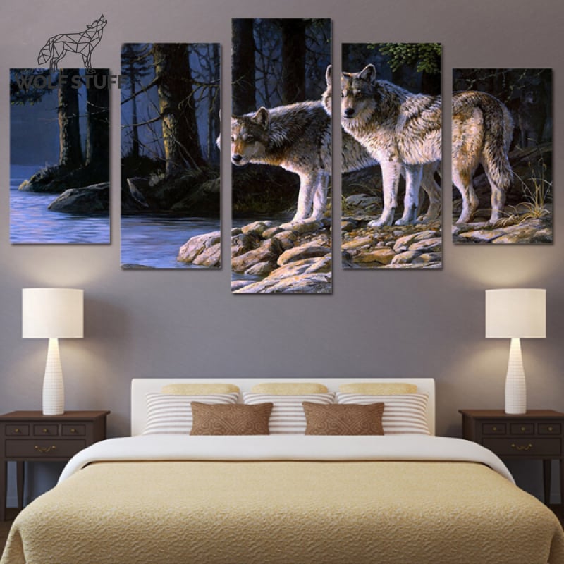 Wolf Canvas Prints