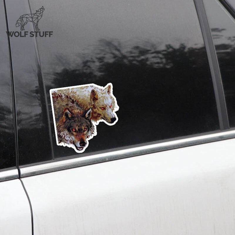 Wolf decal sticker