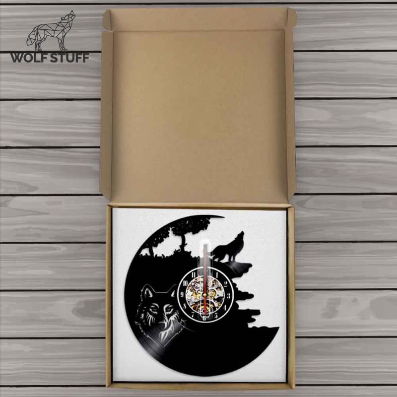 Wolf Designs Clock