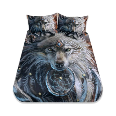 Wolf Dream Catcher Bedding