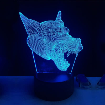 Wolf floor lamp