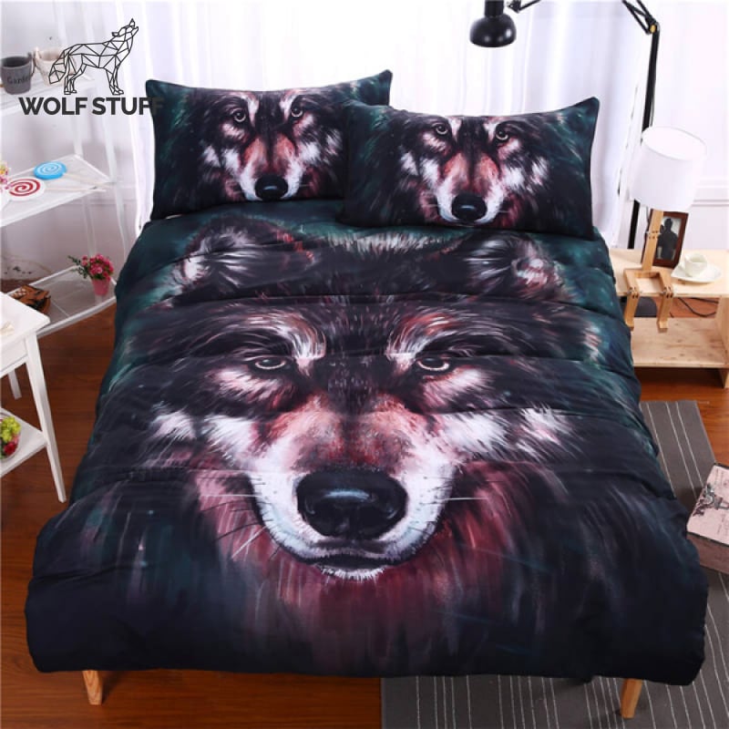 Wolf Full Size Bedding