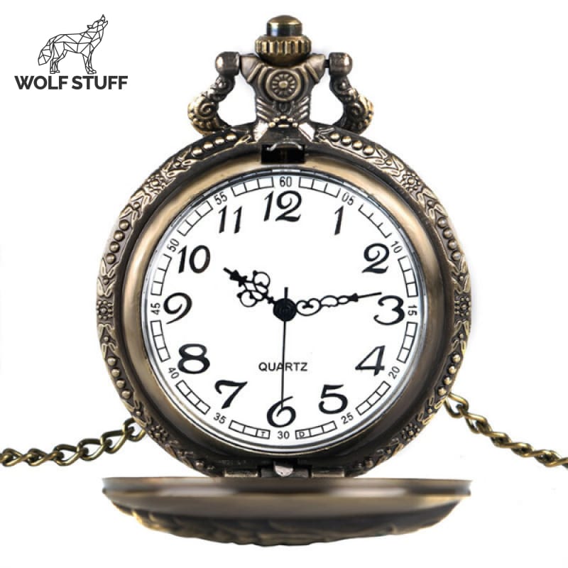 Wolf Game of Thrones Pocket Watch