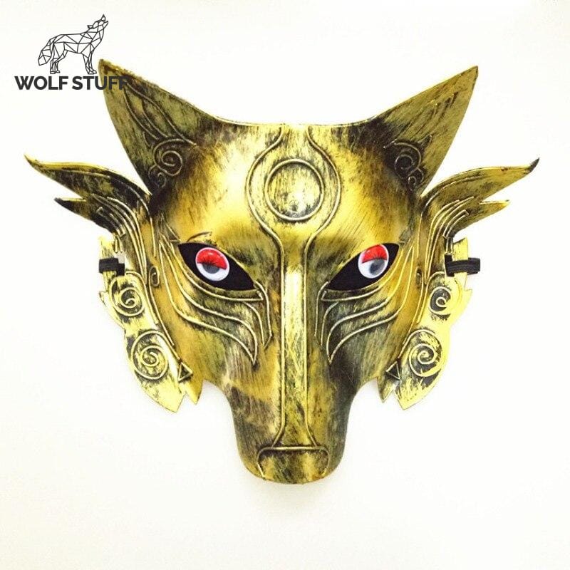 Wolf Half Mask