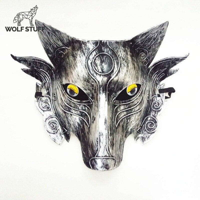 Wolf Half Mask