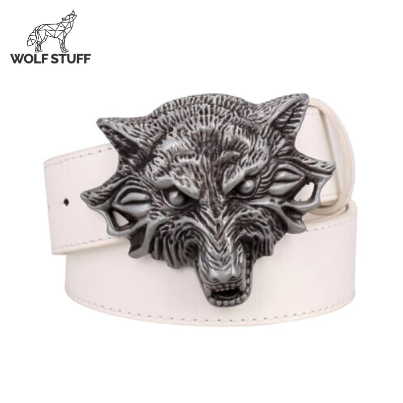 Wolf Head Belt Buckle