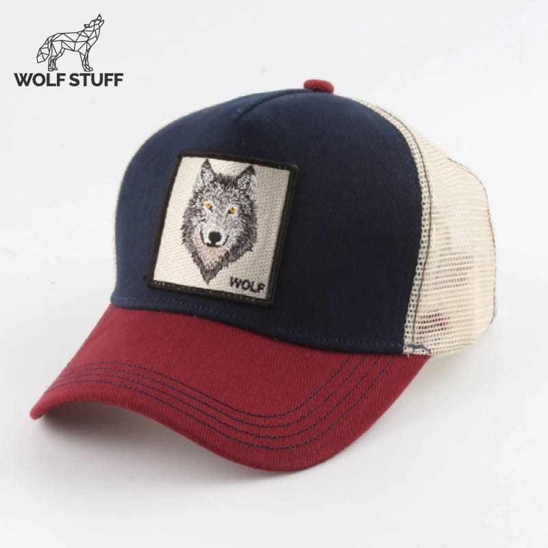 Wolf Head Cap