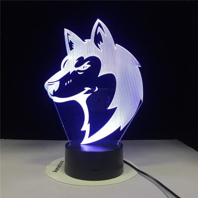 Wolf head lamp